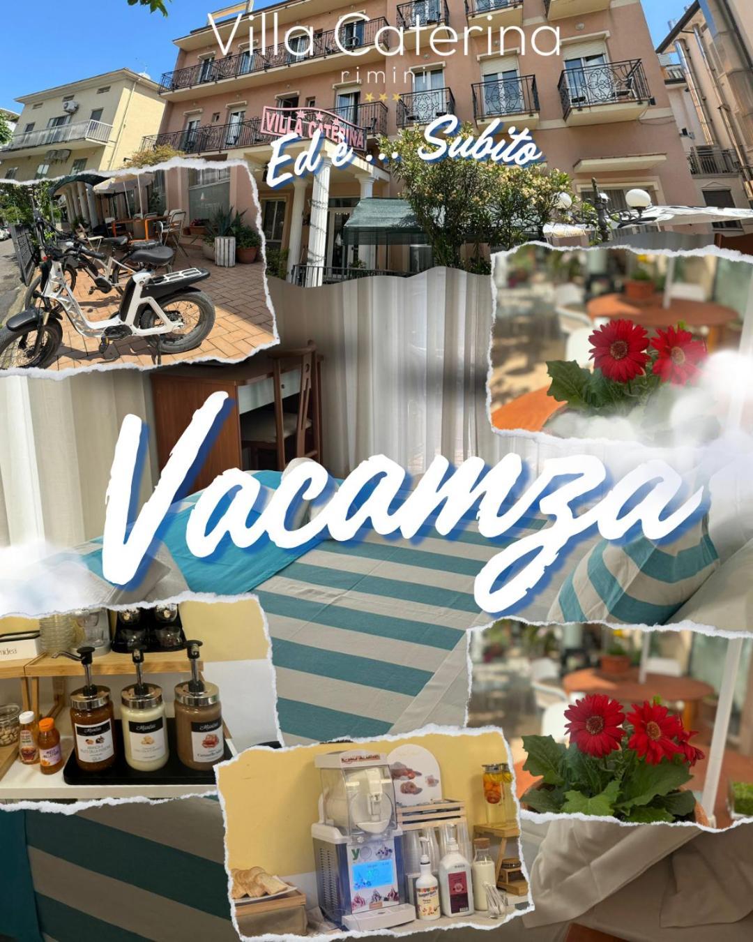 Hotel Villa Caterina Rimini Luaran gambar